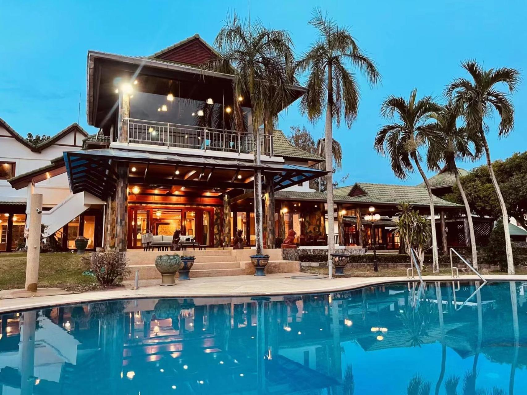 Phoenix Golf 10 Badroom Pool Villa Ban Huai Yai Exterior foto